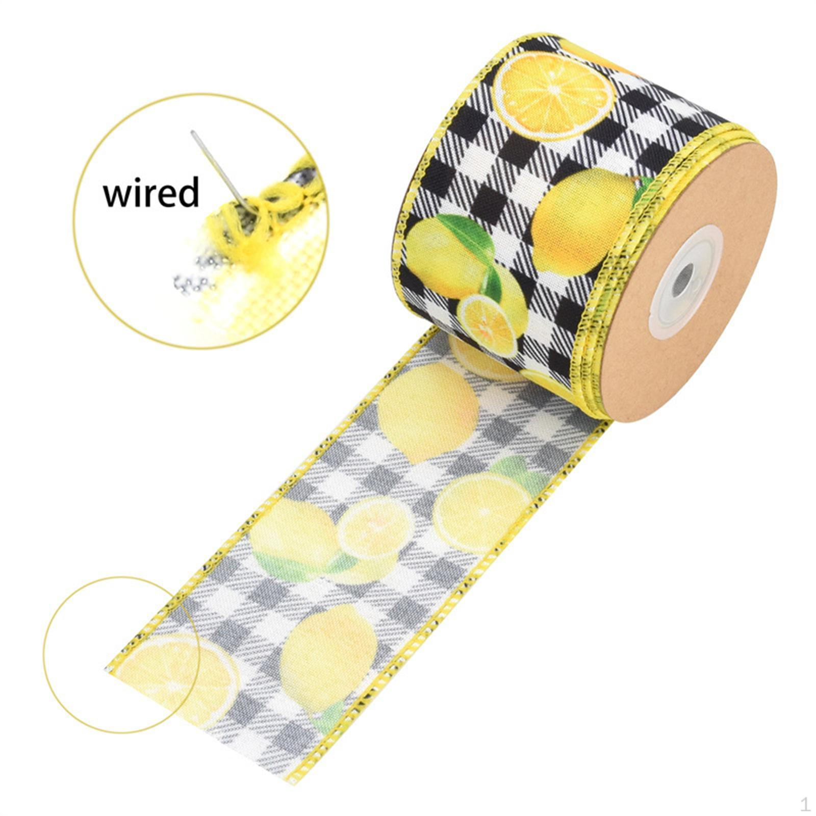 wreath Ribbon Wired Edge Supplies Decorative 5 Yard for Bows Making Birthday Party
wreath Ribbon Wired Edge Supplies Decorative 5 Yard for Bows Making Birthday Party