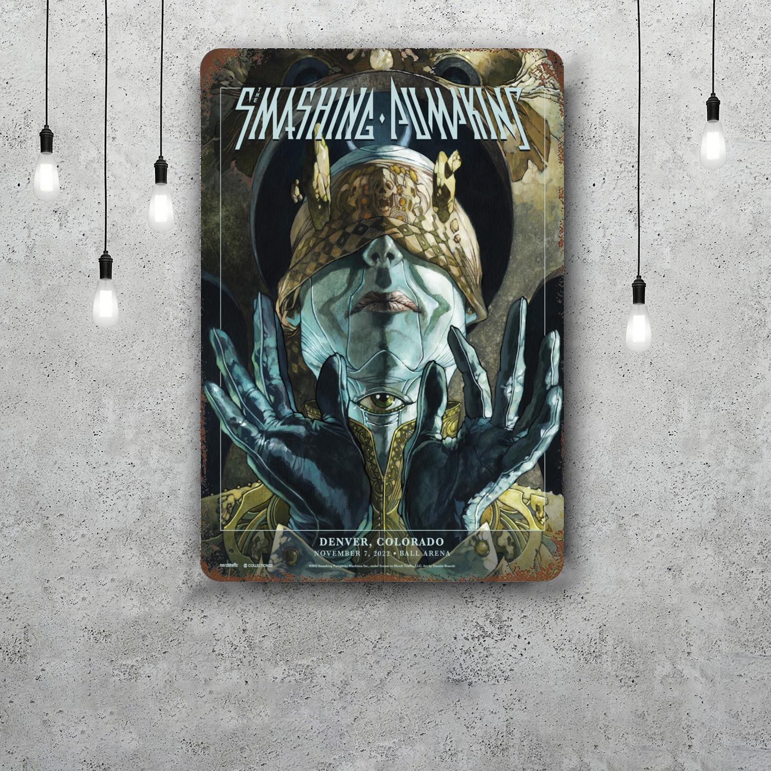 Smashing Pumpkins Music Concert Decor Metal Signs Tin Signs Captain Poster Decor for Bar Pub Club Man Cave Wall Decoration 20x30cm(7.8x11.8inch)
Smashing Pumpkins Music Concert Decor Metal Signs Tin Signs Captain Poster Decor for Bar Pub Club Man Cave Wall Decoration 20x30cm(7.8x11.8inch)