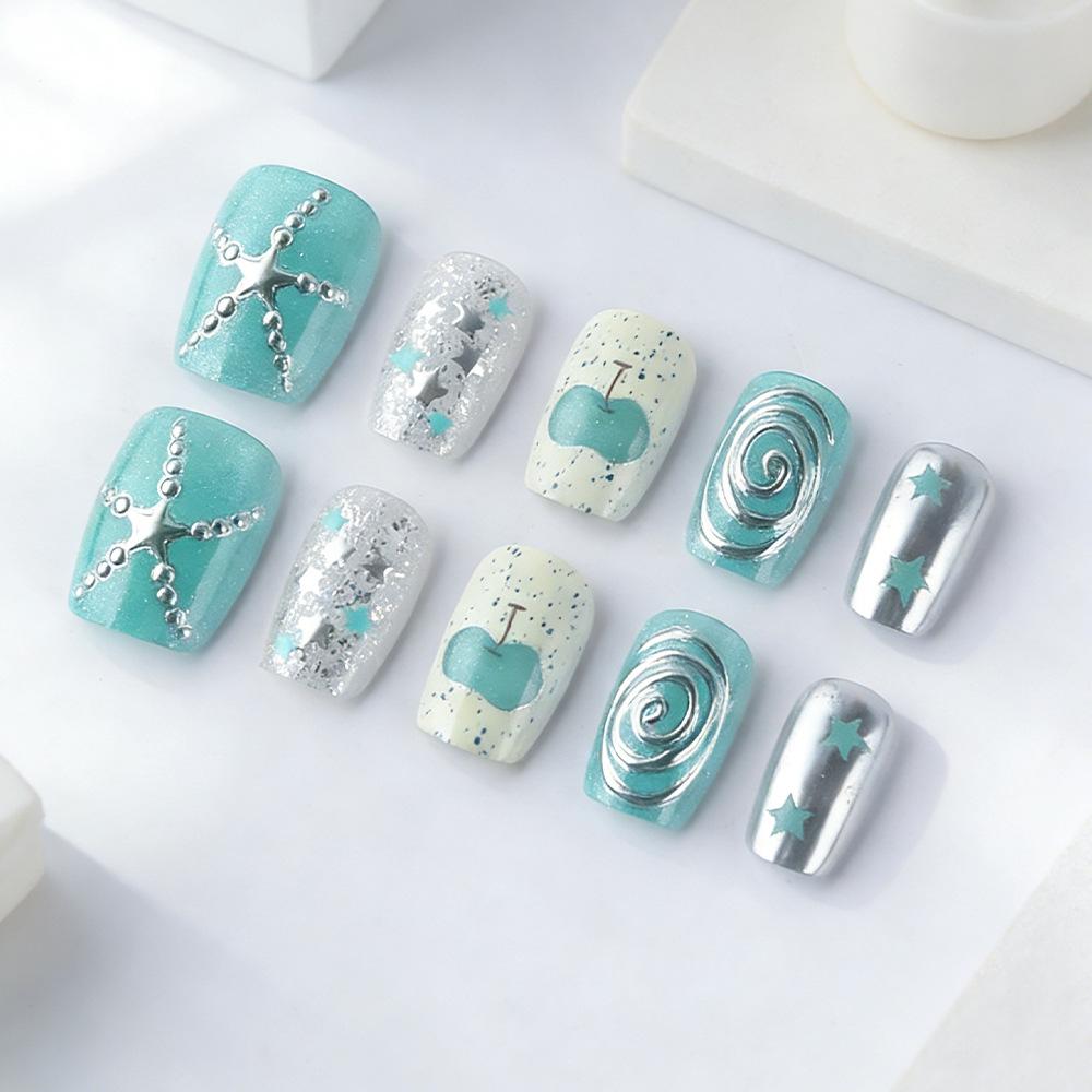 Shallow Mint Green 3D Silver Foil Sparkle Detachable Pieces - Pack of 30
Shallow Mint Green 3D Silver Foil Sparkle Detachable Pieces - Pack of 30