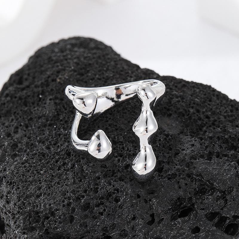 Модное геометрическое открытое регулируемое кольцо: Мода для женщин в японском и корейском стиле платиновый
Модное геометрическое открытое регулируемое кольцо: Мода для женщин в японском и корейском стиле платиновый