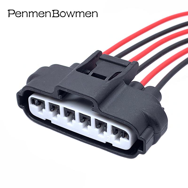 1 Set 6 Pin Auto Accelerator Pedal Throttle Electrical Cable Connectors Wire Harness Plug 90980-11858 for Toyota 7283-1968-30 1 Set
1 Set 6 Pin Auto Accelerator Pedal Throttle Electrical Cable Connectors Wire Harness Plug 90980-11858 for Toyota 7283-1968-30 1 Set