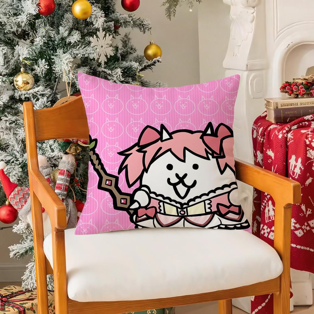 Cartoon Game The Battle CatsC Pillow Case Silky Short Plush with Invisible Zipper Dustproof Sofa Cushion Cover for Home Decor 30X30cm
Cartoon Game The Battle CatsC Pillow Case Silky Short Plush with Invisible Zipper Dustproof Sofa Cushion Cover for Home Decor 30X30cm
