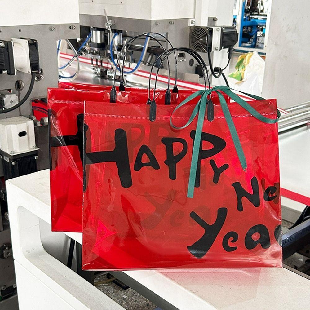 Packaging Bag New Year Red Gift Bag Transparent Bag Transparent Shopping Bag Simple Men large
Packaging Bag New Year Red Gift Bag Transparent Bag Transparent Shopping Bag Simple Men large