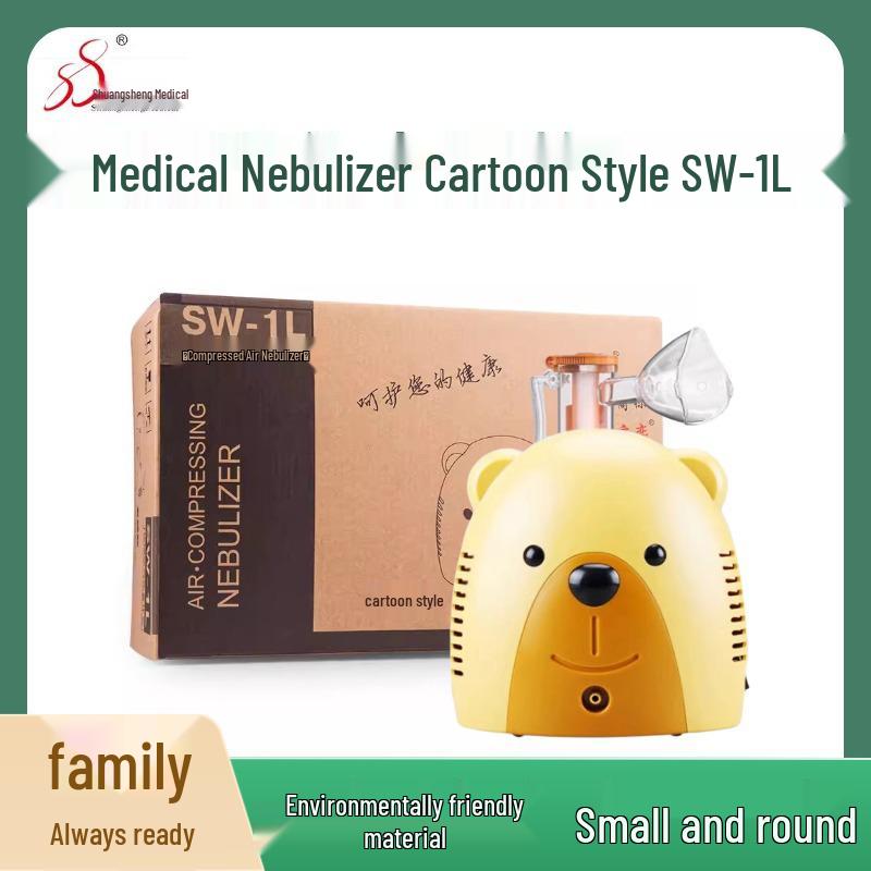 Shuangsheng SW-1L Cartoon Compressor Nebulizer for Adults and Children
Shuangsheng SW-1L Cartoon Compressor Nebulizer for Adults and Children