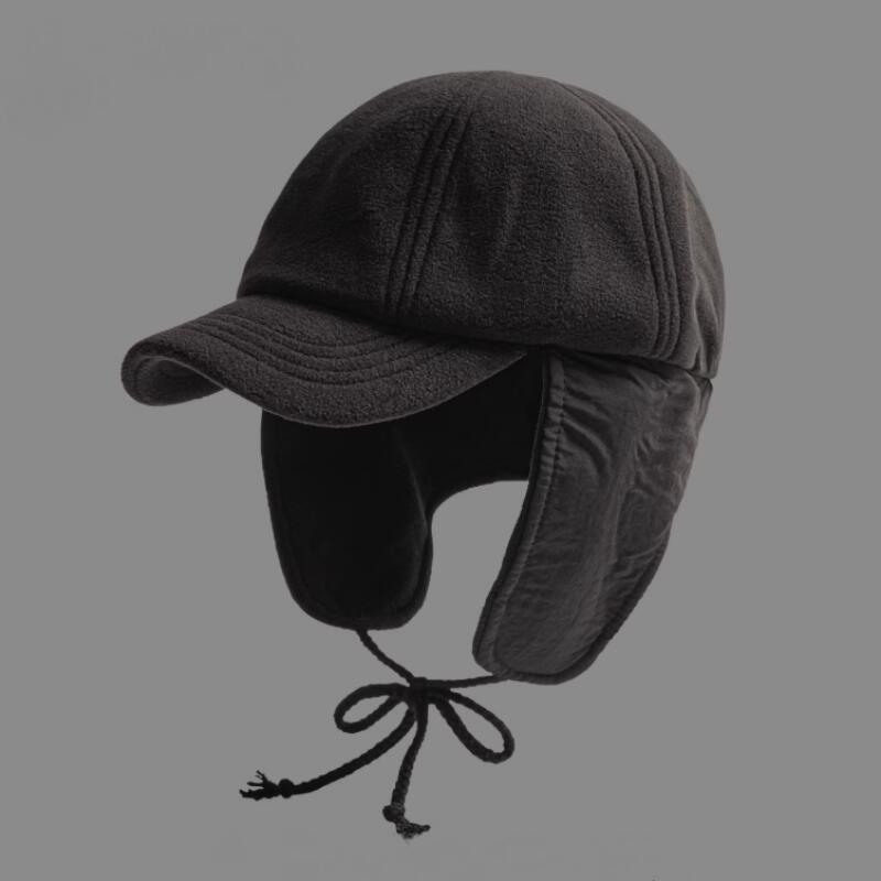 Winter Warm Baseball Cap with Ear Flaps & Neck Cover, Fleece Short Brim for Men Women, Ideal for Outdoor Camping & Streetwear чёрный
Winter Warm Baseball Cap with Ear Flaps & Neck Cover, Fleece Short Brim for Men Women, Ideal for Outdoor Camping & Streetwear чёрный
