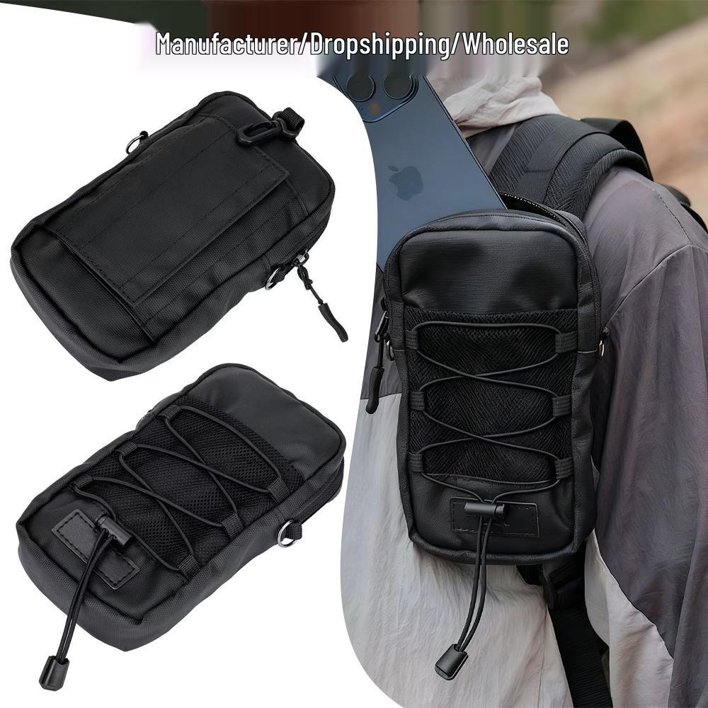 Водоотталкивающая тактическая сумка-кроссбоди для улицы с многослойным дизайном Under 20L чёрный
Водоотталкивающая тактическая сумка-кроссбоди для улицы с многослойным дизайном Under 20L чёрный