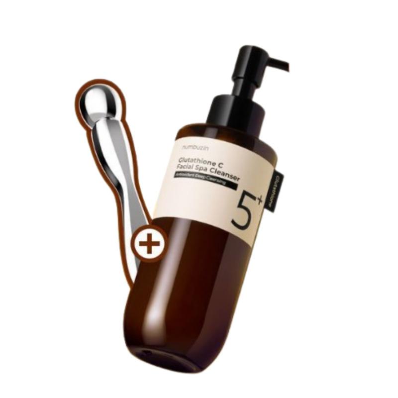 Numbersin No.5 Glutathione C Aroma Massaging Deep Cleanser 200ml (+Massage Stick Gift)
Numbersin No.5 Glutathione C Aroma Massaging Deep Cleanser 200ml (+Massage Stick Gift)