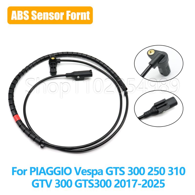 ABS Wheel Speed Sensor For PIAGGIO Vespa GTS 300 250 310 GTV 300 GTS300 2017-2025 2024 2023 Motorcycle Parts Front ABS Sensor
ABS Wheel Speed Sensor For PIAGGIO Vespa GTS 300 250 310 GTV 300 GTS300 2017-2025 2024 2023 Motorcycle Parts Front ABS Sensor