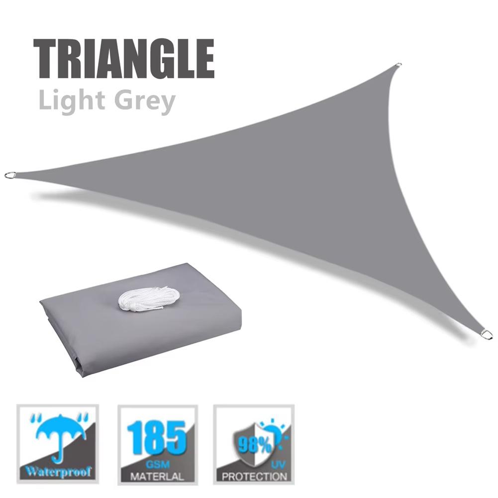 7M/5M/3M/2M Large Triangle Waterproof Sun Shade Sail Canopy For Outdoor Garden Patio Awning Tents Pool Sunshade Cloth 2MX2MX2M світло-сірого кольору
7M/5M/3M/2M Large Triangle Waterproof Sun Shade Sail Canopy For Outdoor Garden Patio Awning Tents Pool Sunshade Cloth 2MX2MX2M світло-сірого кольору