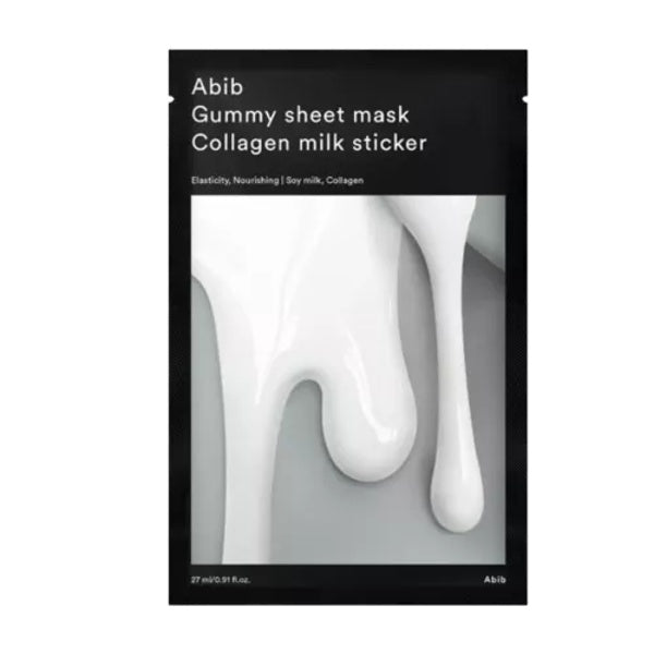 ABIB Gummy Sheet Mask (Collagen Milk Sticker) - 1pack (10pcs)
ABIB Gummy Sheet Mask (Collagen Milk Sticker) - 1pack (10pcs)