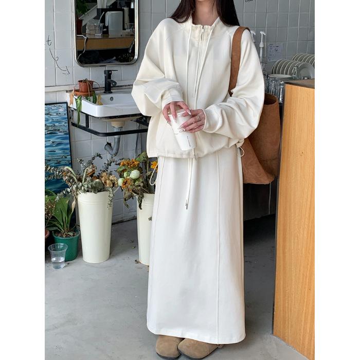 2026 Spring Women s Trendy Versatile Long Sleeve Jacket & High Waist Skirt Set XL
2026 Spring Women s Trendy Versatile Long Sleeve Jacket & High Waist Skirt Set XL