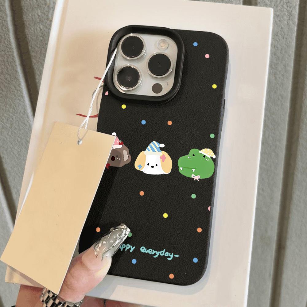 Cartoon Cute Animals Phone Case For iPhone 13 Case iPhone 11 16 12 14 15 Pro Max 16 Plus Candy Color Leather Polka Dot Cover For iPhone 16Pro Max
Cartoon Cute Animals Phone Case For iPhone 13 Case iPhone 11 16 12 14 15 Pro Max 16 Plus Candy Color Leather Polka Dot Cover For iPhone 16Pro Max