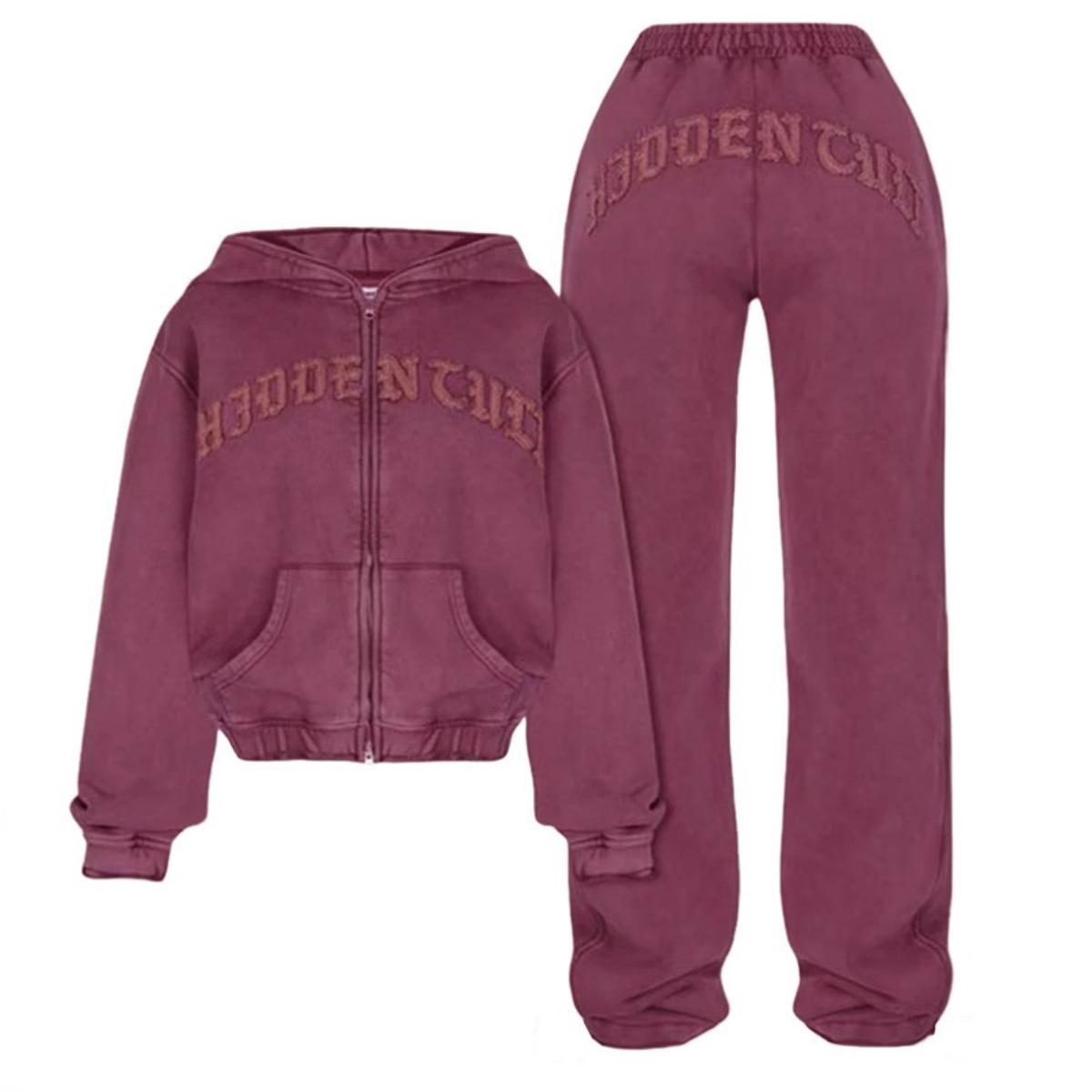 RogueWave Casual Zip Hooded Two Piece Sets Women Fashion Sporty Streetwear S червоний
RogueWave Casual Zip Hooded Two Piece Sets Women Fashion Sporty Streetwear S червоний