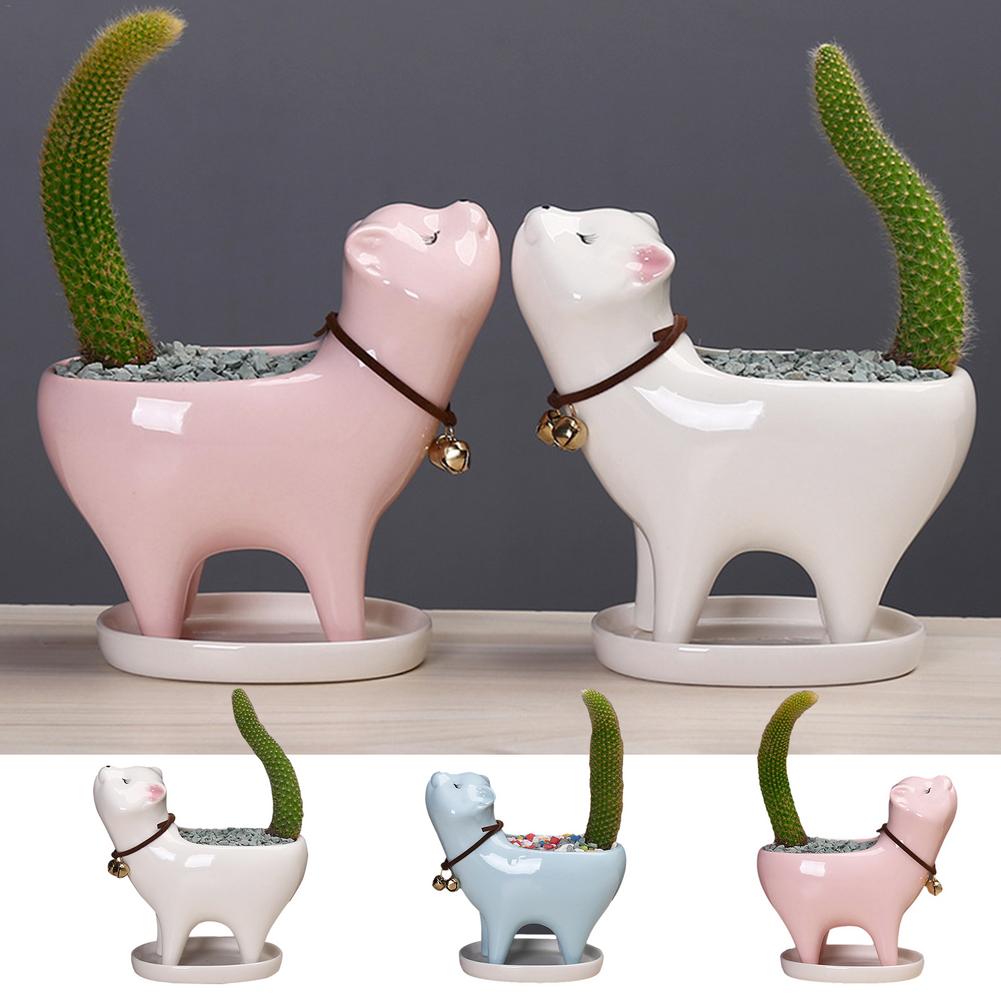 Ceramic Flower Pot Cartoon Animal Plant Flowerpot Balcony Desktop Decorations Cactus Succulent Planter Cute Cat Flowerpot белый
Ceramic Flower Pot Cartoon Animal Plant Flowerpot Balcony Desktop Decorations Cactus Succulent Planter Cute Cat Flowerpot белый