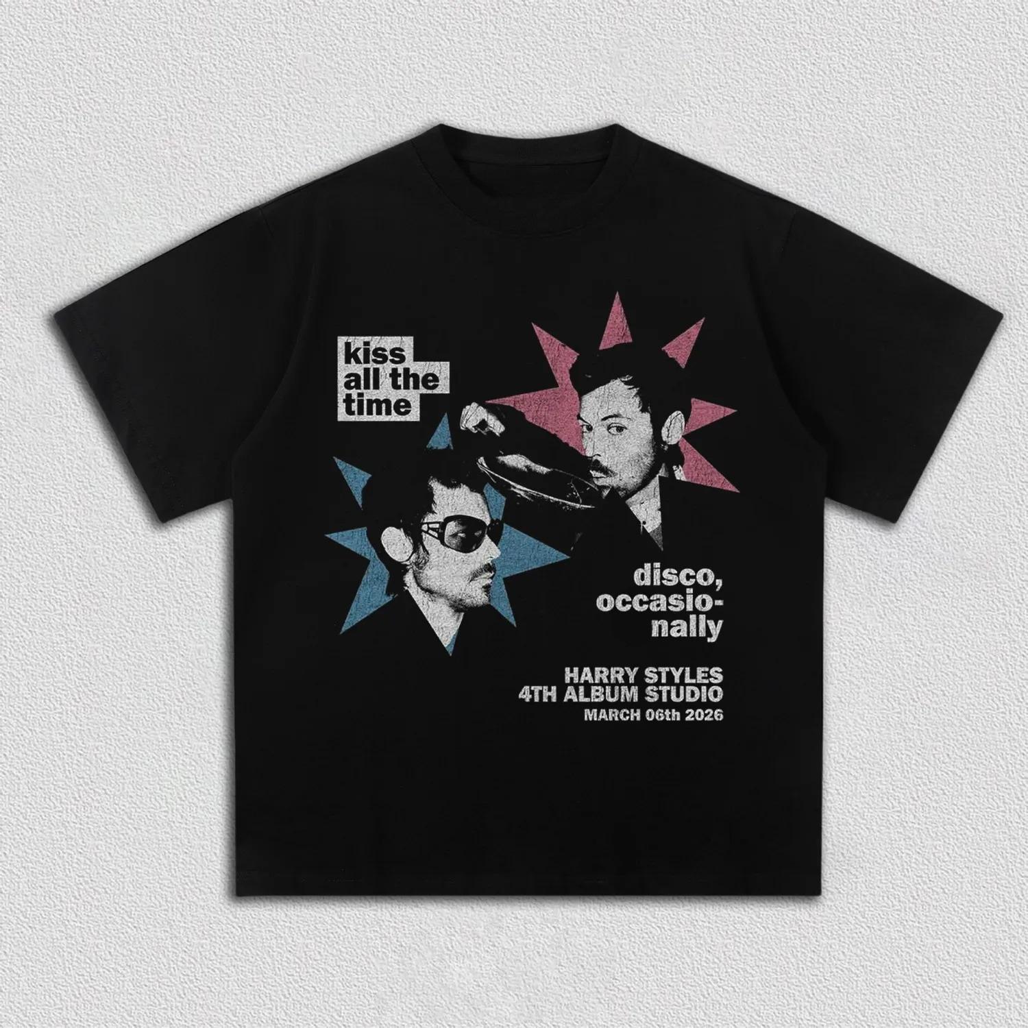 Harry Styles 2026 Album Vintage T-Shirt Men Hip Hop Streetwear Oversized Kiss All The Time Print Casual Cotton Tee 5XL різнокольоровий
Harry Styles 2026 Album Vintage T-Shirt Men Hip Hop Streetwear Oversized Kiss All The Time Print Casual Cotton Tee 5XL різнокольоровий