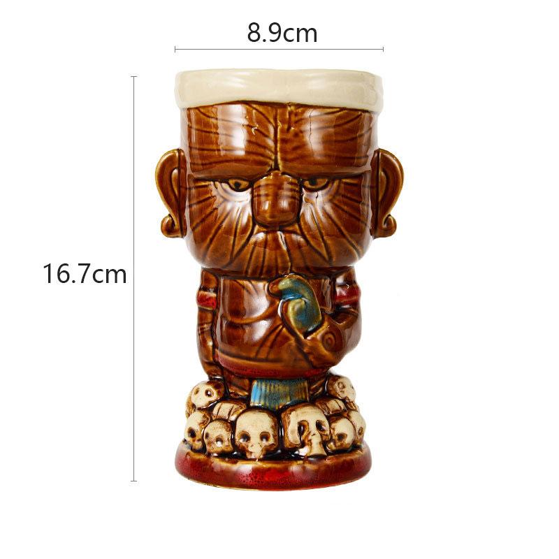Creative Ceramic Cocktail Glasses Hawaiian Cocktail Glasses Tiki Cups Bar Decoration Vases Home Decorations Interesting Gifts
Creative Ceramic Cocktail Glasses Hawaiian Cocktail Glasses Tiki Cups Bar Decoration Vases Home Decorations Interesting Gifts