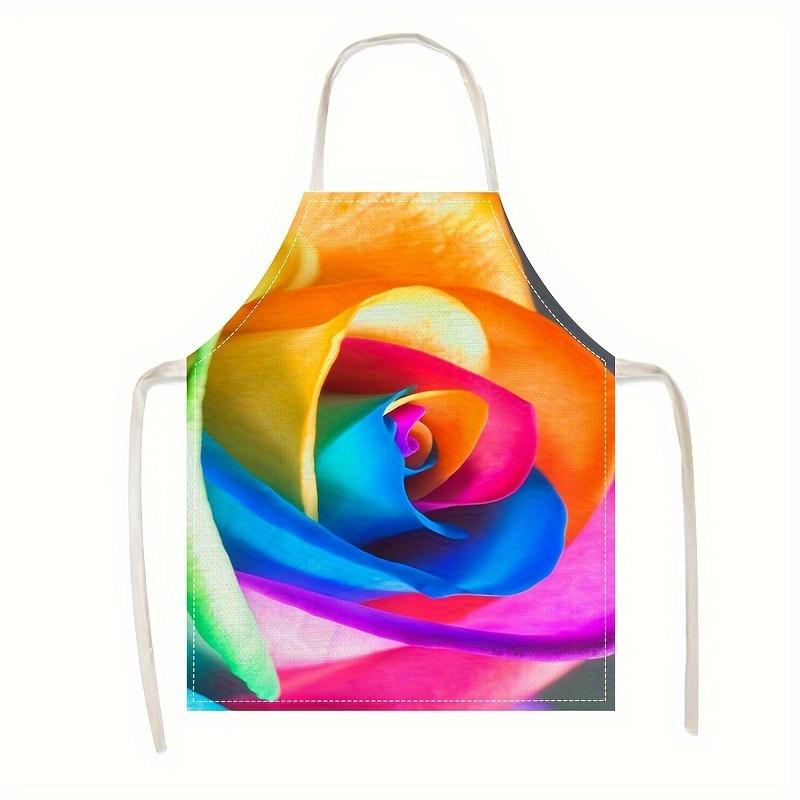 Cooking Apron Rainbow Elements Kitchen Decor Family Kitchen Workwear Colorful Print Bib Men and Women Kitchen 38X47cm(15X19in)
Cooking Apron Rainbow Elements Kitchen Decor Family Kitchen Workwear Colorful Print Bib Men and Women Kitchen 38X47cm(15X19in)