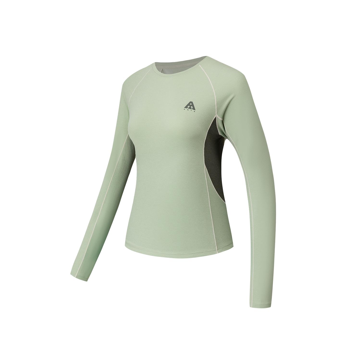 Anta Outdoors Long Sleeve Knit Top Spring 2026 T-Shirt Women tops Green 962616401-2 2XL
Anta Outdoors Long Sleeve Knit Top Spring 2026 T-Shirt Women tops Green 962616401-2 2XL