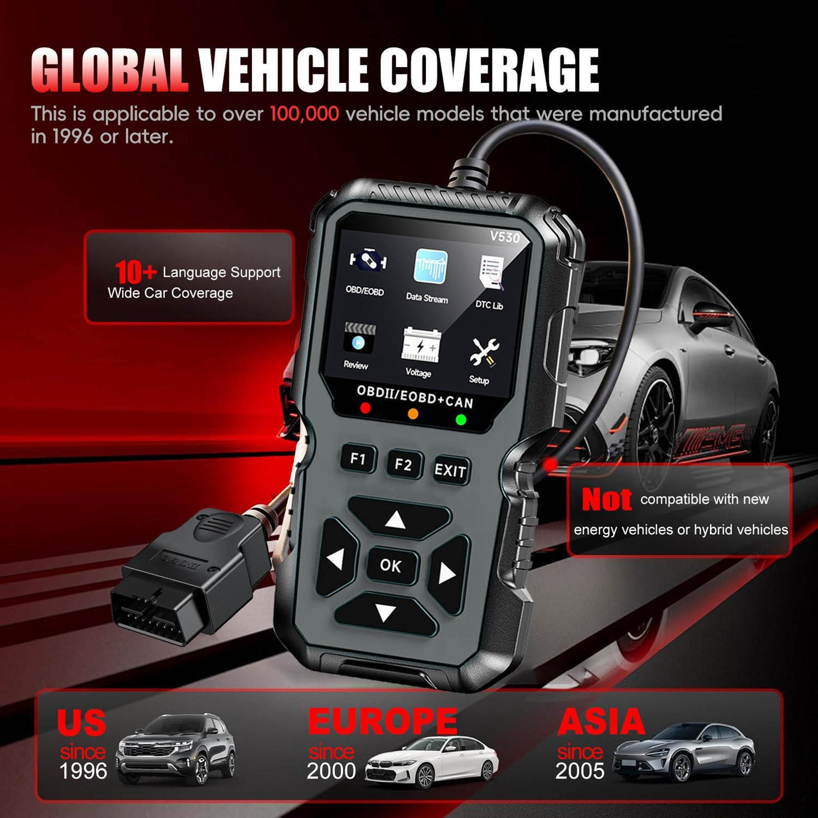 Scanner Diagnostic Tool Engine Fault Measurement Handheld Professional Car Accessory
Scanner Diagnostic Tool Engine Fault Measurement Handheld Professional Car Accessory