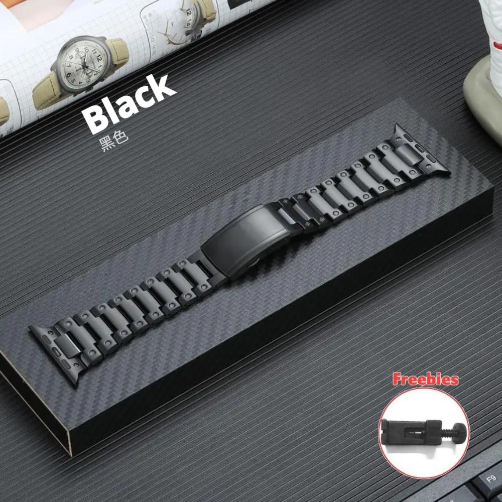 Титановый ремешок для Apple Watch Ultra 49 мм 46 мм 44 мм 45 мм 40 мм 41 мм 38 мм 42 мм металлический браслет для iWatch Series 10 9 8 7 6 5 4 3 SE ремешки Ultra1/2 49mm чёрный
Титановый ремешок для Apple Watch Ultra 49 мм 46 мм 44 мм 45 мм 40 мм 41 мм 38 мм 42 мм металлический браслет для iWatch Series 10 9 8 7 6 5 4 3 SE ремешки Ultra1/2 49mm чёрный