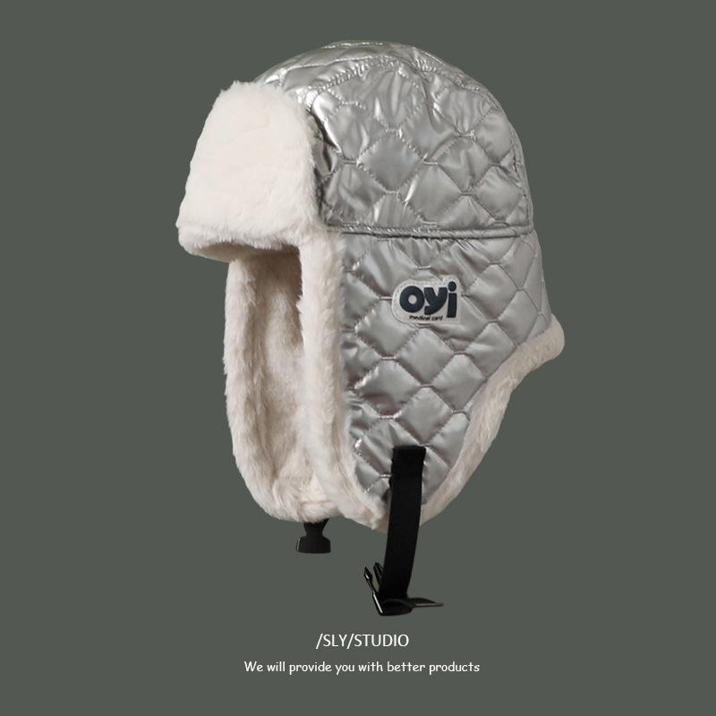 Женская осенне-зимняя глянцевая теплая бархатная велосипедная шапка с утолщенными защитными ушами, универсальная ветрозащитная шапка-авиатор, тренд M(56-58cm) серый
Женская осенне-зимняя глянцевая теплая бархатная велосипедная шапка с утолщенными защитными ушами, универсальная ветрозащитная шапка-авиатор, тренд M(56-58cm) серый