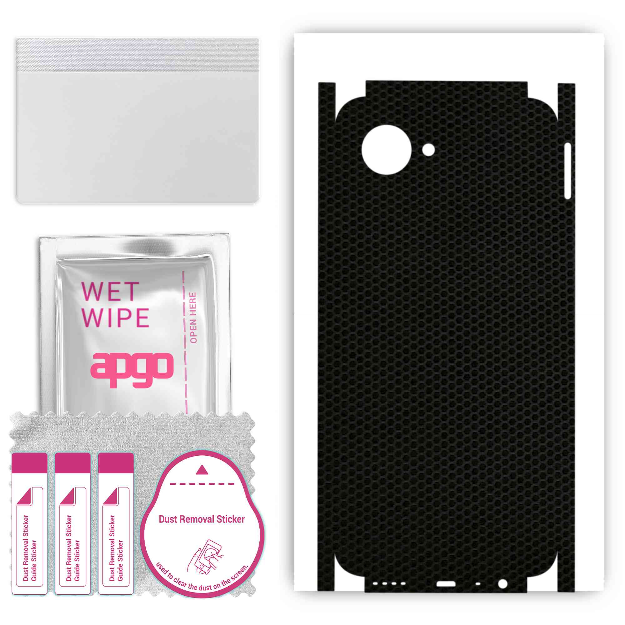 apgo Protective Skin Sticker for the back+sides compatible with Realme C30, Full Wrap Film, Foil, Vinyl - Pattern Matrix
apgo Protective Skin Sticker for the back+sides compatible with Realme C30, Full Wrap Film, Foil, Vinyl - Pattern Matrix