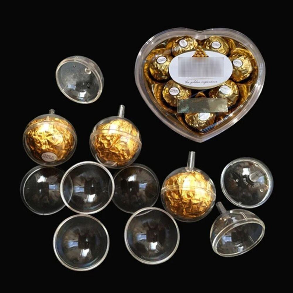 100Pcs Acrylic Valentine s Day Chocolate Box Holder Transparent Chocolate Ball Case Party 100pcs
100Pcs Acrylic Valentine s Day Chocolate Box Holder Transparent Chocolate Ball Case Party 100pcs