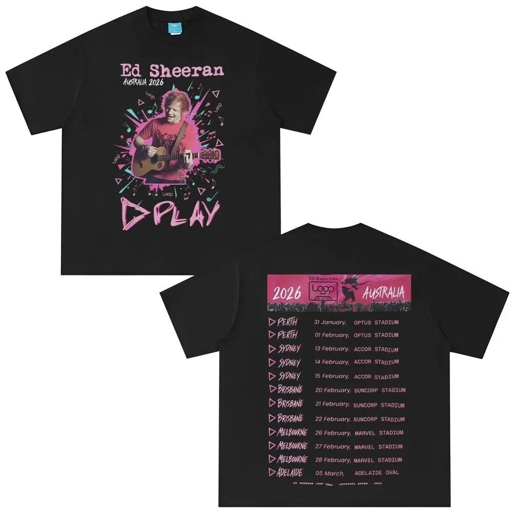 Ed Sheeran Printed TShirt Tour Merchandise TShirt Unisexs and Womens Fashion Summer Comfort TShirt Fan Gift S
Ed Sheeran Printed TShirt Tour Merchandise TShirt Unisexs and Womens Fashion Summer Comfort TShirt Fan Gift S