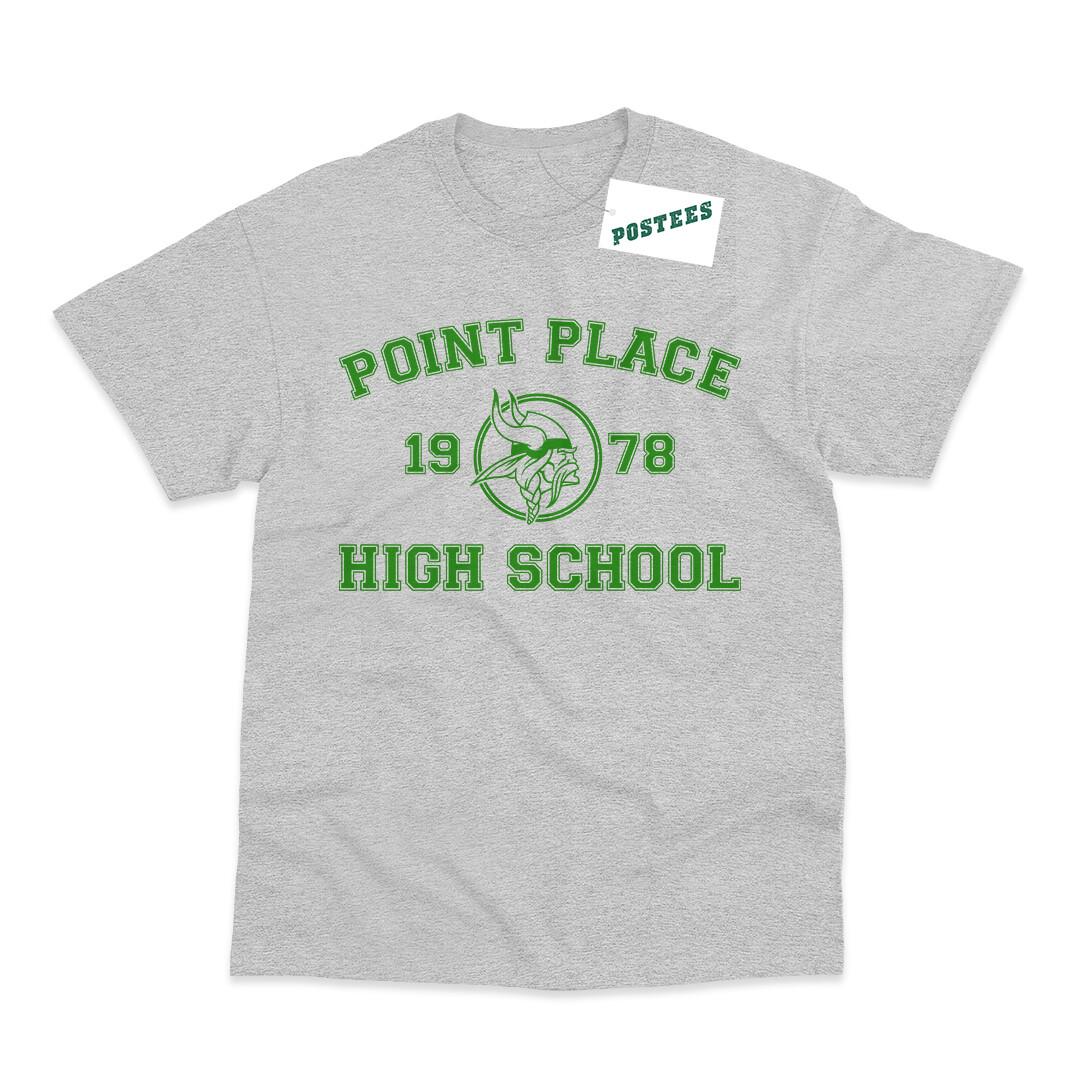 26 Point Place High School inspired by That 70s Show Printed T-Shirt Unisex T-Shirt XL
26 Point Place High School inspired by That 70s Show Printed T-Shirt Unisex T-Shirt XL