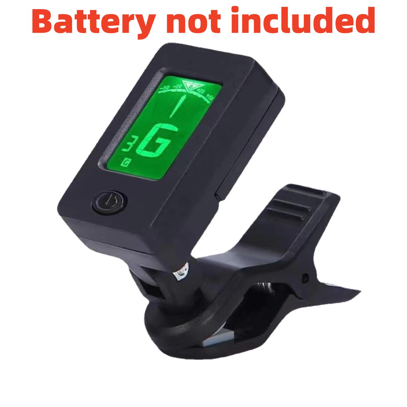 Miwayer Professional 360° Clip-On Guitar Tuner, LCD Screen Digital Tuner for Acoustic Electric Guitar Ukulele Bass чёрный
Miwayer Professional 360° Clip-On Guitar Tuner, LCD Screen Digital Tuner for Acoustic Electric Guitar Ukulele Bass чёрный