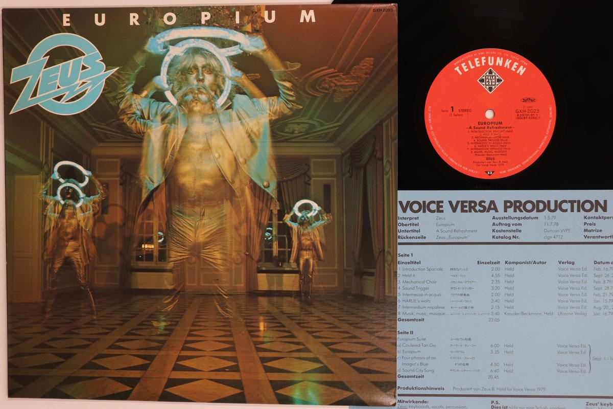 LP Record ZEUS B HELD Europium GXH2023 TELEFUNKEN 1980 Japan Rock Used
LP Record ZEUS B HELD Europium GXH2023 TELEFUNKEN 1980 Japan Rock Used