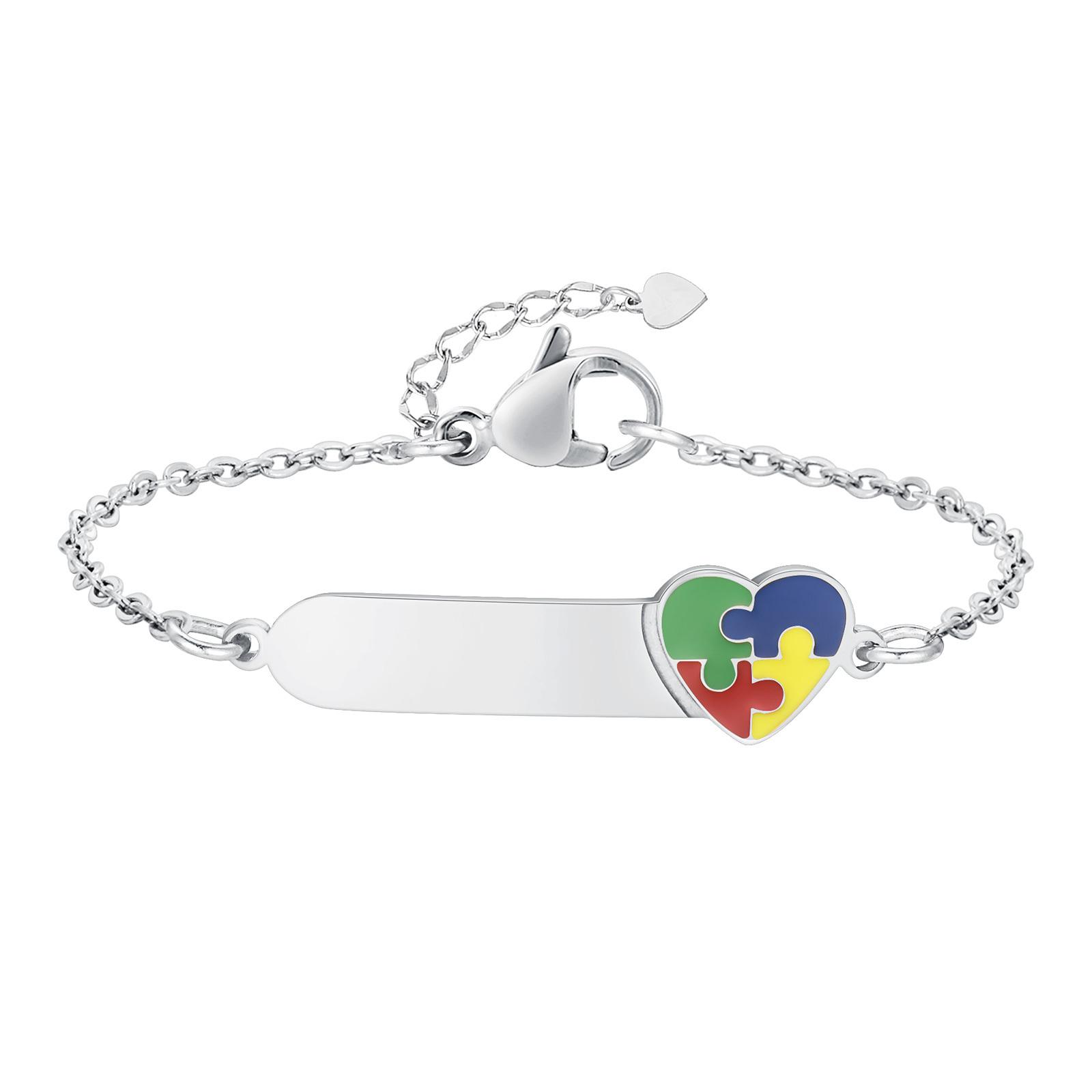 Personalized Autism Awareness Medical Alert Baby Kids Bracelets, Adjustable Link Stainless Steel, Enrgaved Emergency Jewelry
Personalized Autism Awareness Medical Alert Baby Kids Bracelets, Adjustable Link Stainless Steel, Enrgaved Emergency Jewelry