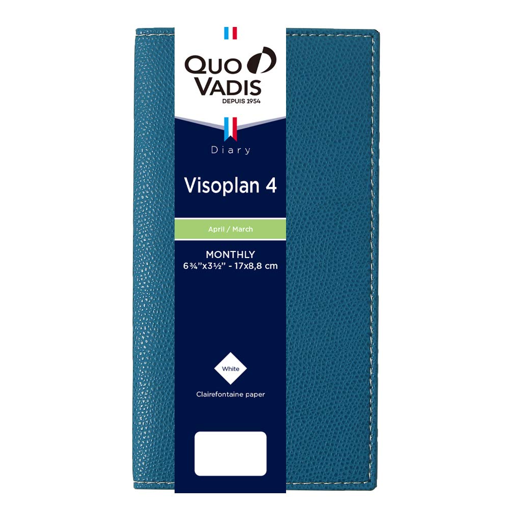 QUOVADIS Planner 2026 April Start Diary Biso Plan 4/Club Monthly Slim Size 17x8.8cm blue plasse qv66502bp
QUOVADIS Planner 2026 April Start Diary Biso Plan 4/Club Monthly Slim Size 17x8.8cm blue plasse qv66502bp