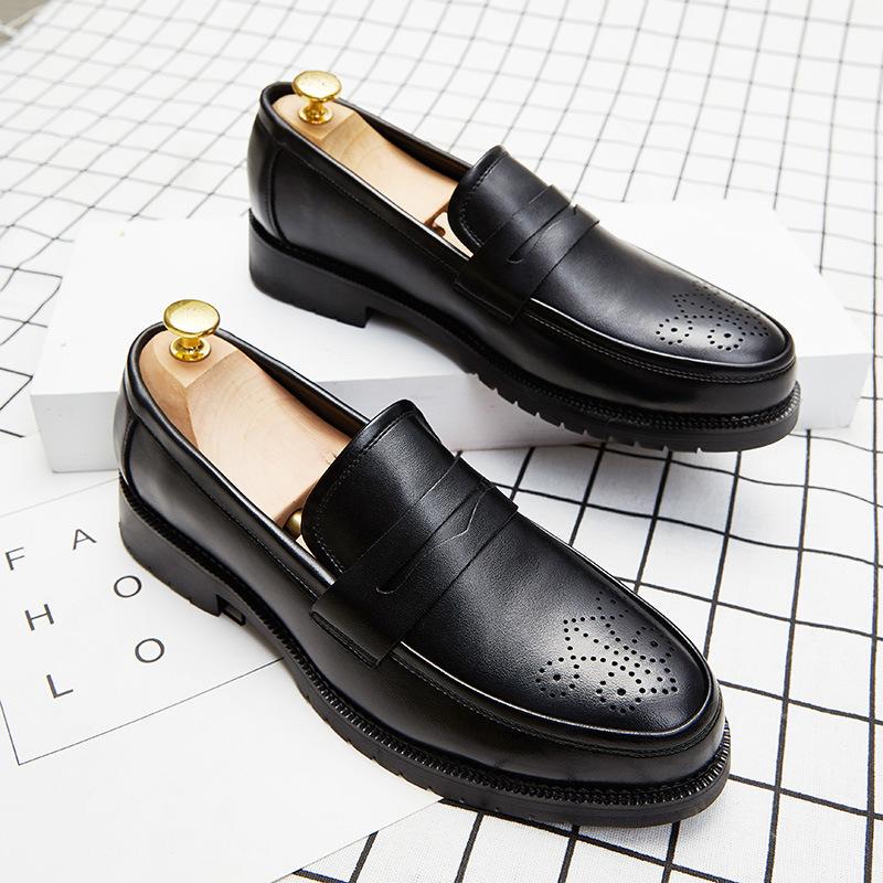 Big outdoor lazy one-pedal leather shoes men s shoes business cover 48 чорний
Big outdoor lazy one-pedal leather shoes men s shoes business cover 48 чорний