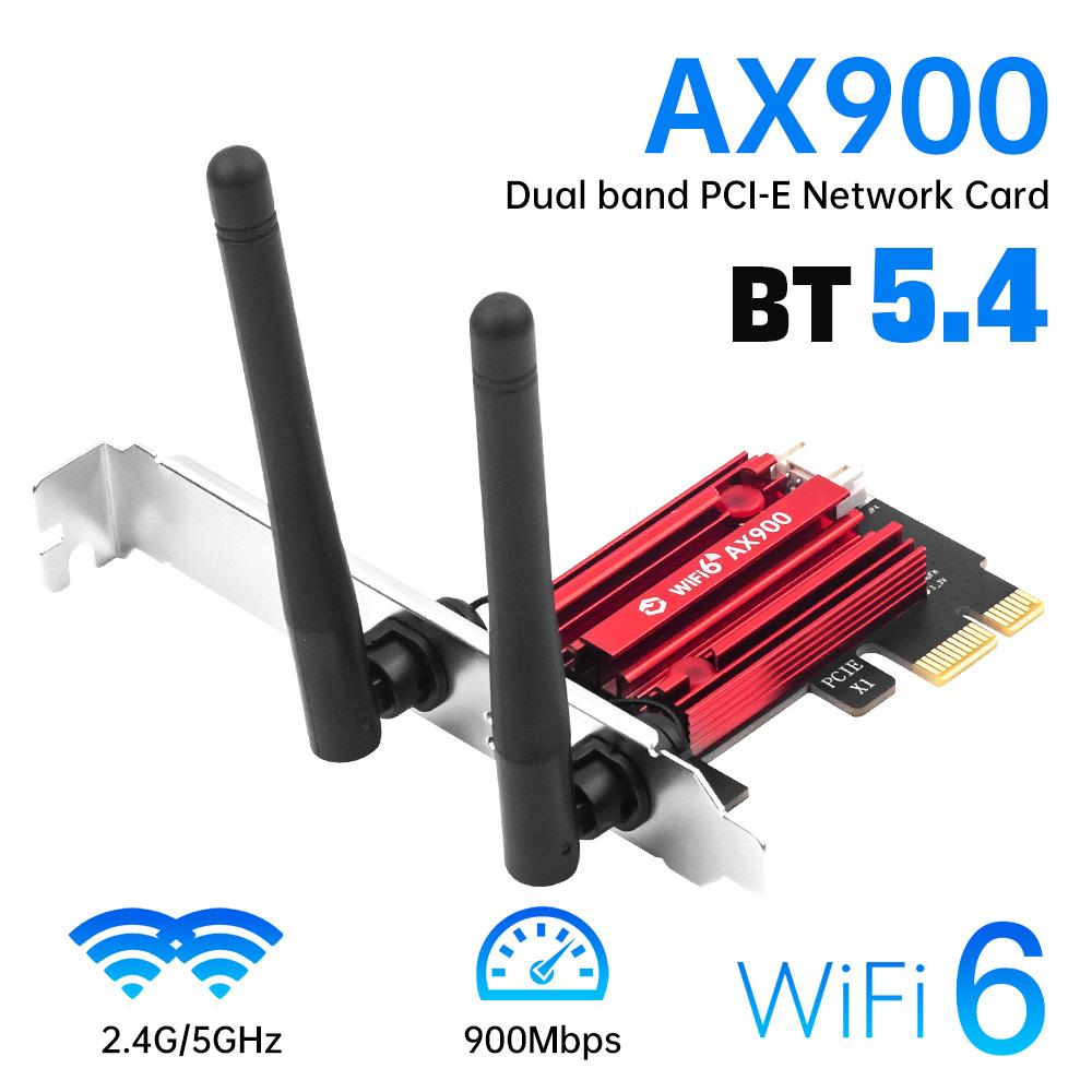 FV - AX900 WiFi 6 Module - AX900Mbps (600M 5GHz + 300M 2.4GHz), BT5.4, Red Heatsink for Stable Performance
FV - AX900 WiFi 6 Module - AX900Mbps (600M 5GHz + 300M 2.4GHz), BT5.4, Red Heatsink for Stable Performance