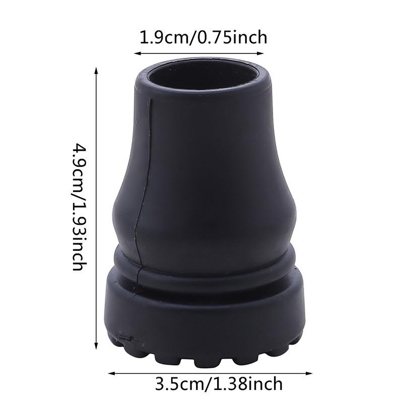 Rubber Pad Cap Non-Slip Walking Stick Crutch Cane Bottom Pads Cover Protector Climbing Hiking Trekking Pole Tip Black 16/19/22mm
Rubber Pad Cap Non-Slip Walking Stick Crutch Cane Bottom Pads Cover Protector Climbing Hiking Trekking Pole Tip Black 16/19/22mm