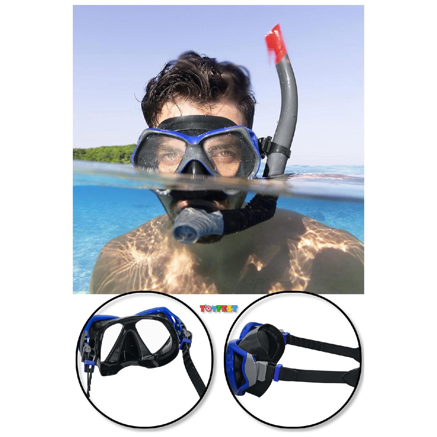 Набор для подводного плавания Dominator Pro, маска для дайвинга, очки для морского плавания, очки, маска - синий - (старше 14 лет) синий
Набор для подводного плавания Dominator Pro, маска для дайвинга, очки для морского плавания, очки, маска - синий - (старше 14 лет) синий