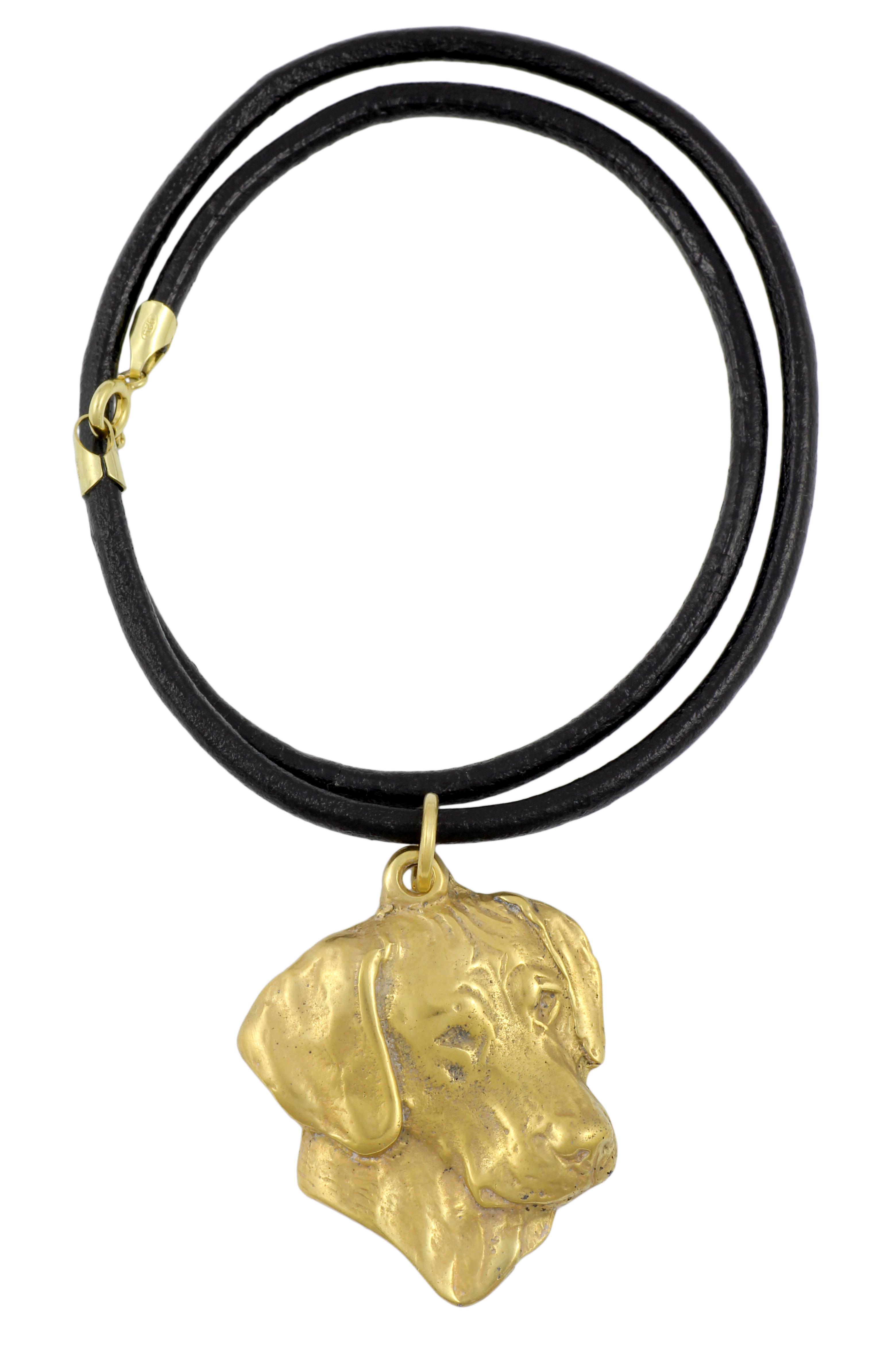 Rhodesian Ridgeback, African Lionhound - necklace with a dog in a gift box, gold-plated pendant for a dog lover, striking jewelry by Art-Dog
Rhodesian Ridgeback, African Lionhound - necklace with a dog in a gift box, gold-plated pendant for a dog lover, striking jewelry by Art-Dog