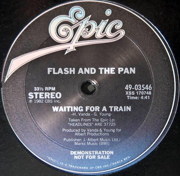 12inch Record FLASH THE PAN Waiting For A Train 4903546 Epic 1982 US Dance Electronica Used
12inch Record FLASH THE PAN Waiting For A Train 4903546 Epic 1982 US Dance Electronica Used