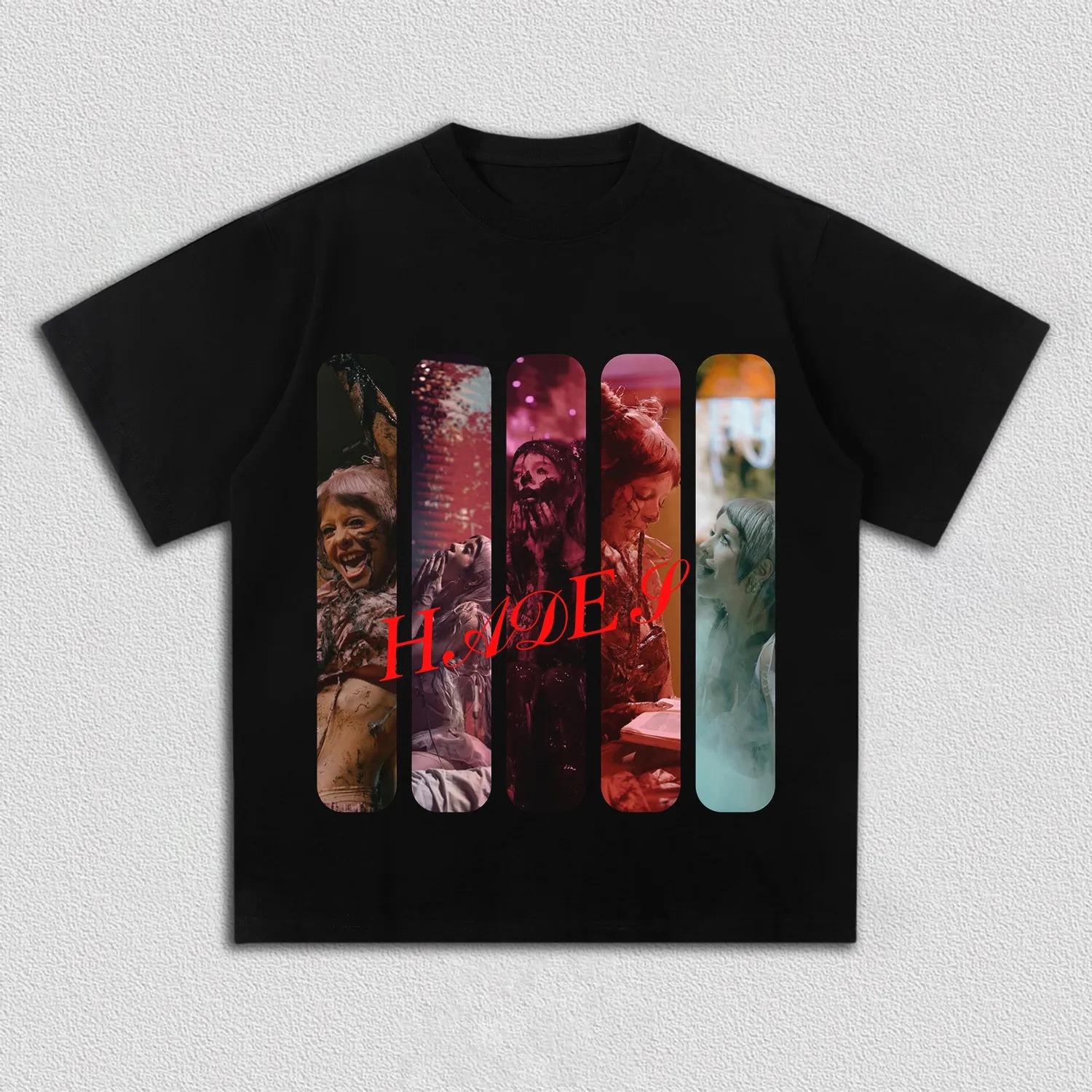 Melanie Martinez HADES Era Movie Scenes Collage Graphic T Shirt For Men Women K-12 Cry Baby Fan Merch Cotton Oversized Tee 5XL різнокольоровий
Melanie Martinez HADES Era Movie Scenes Collage Graphic T Shirt For Men Women K-12 Cry Baby Fan Merch Cotton Oversized Tee 5XL різнокольоровий