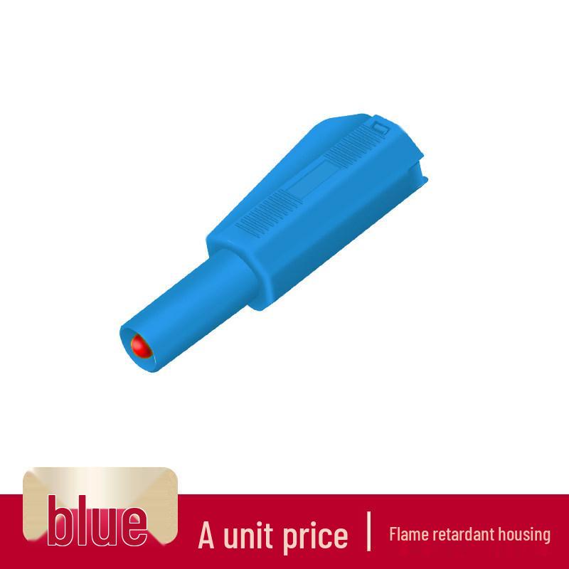 Nickel-Plated 4mm Copper Banana Plug Stackable Solderable High-Pressure Jack синій
Nickel-Plated 4mm Copper Banana Plug Stackable Solderable High-Pressure Jack синій