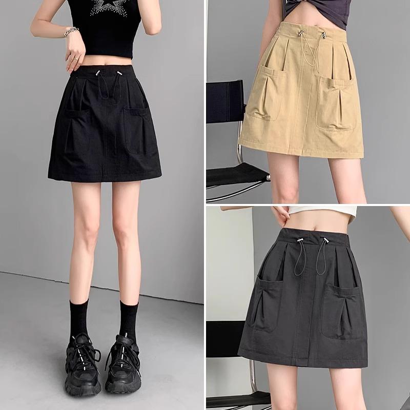 Gray Women s A-Line Midi Skirt with Elastic Drawstring Waist - Summer 2025 Anti-Exposure Workwear Style L
Gray Women s A-Line Midi Skirt with Elastic Drawstring Waist - Summer 2025 Anti-Exposure Workwear Style L