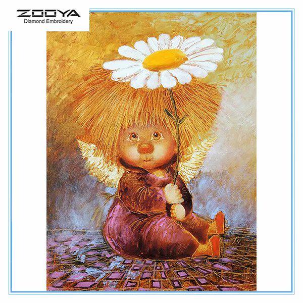 ЗООЯ DIY 5D Полный дрель Алмазная картина Ангел Девушка Вышивка Крестом Мозаика Домашний Декор Подарок 
ЗООЯ DIY 5D Полный дрель Алмазная картина Ангел Девушка Вышивка Крестом Мозаика Домашний Декор Подарок