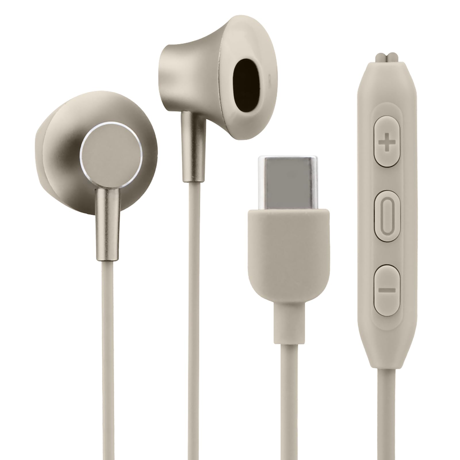 Leplus Type-C Earphones (with Volume/Microphone) Inner Ear Type Extreme Sound Region mellow Light Beige LN-TCEP01BG
Leplus Type-C Earphones (with Volume/Microphone) Inner Ear Type Extreme Sound Region mellow Light Beige LN-TCEP01BG
