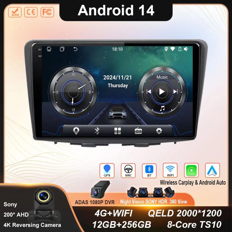 Android 14 Car Radio For Suzuki Baleno 2016 2017 2018 2019 Autoradio GPS Navigation Multimedia Head Unit Stereo Wireless Carplay
Android 14 Car Radio For Suzuki Baleno 2016 2017 2018 2019 Autoradio GPS Navigation Multimedia Head Unit Stereo Wireless Carplay
