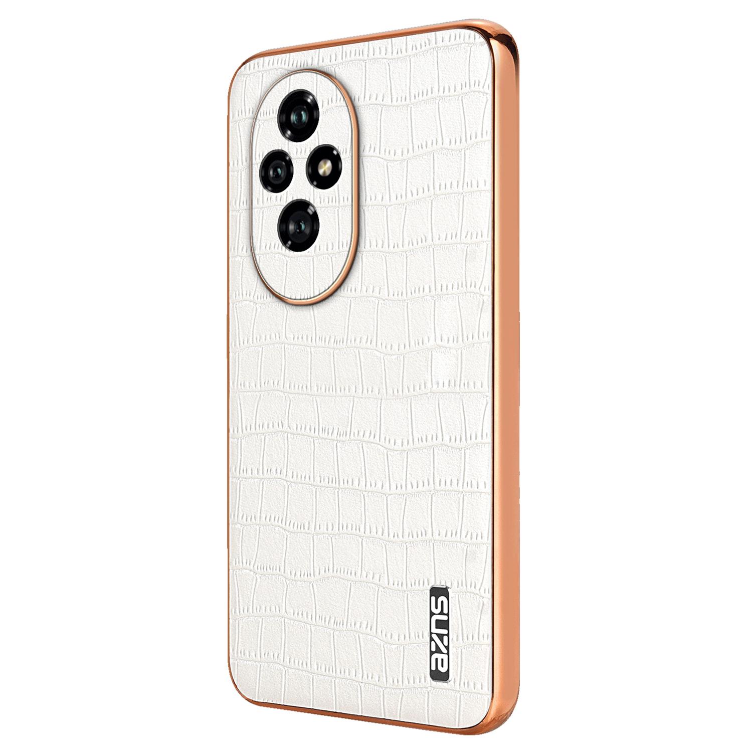 For Honor 200 Pro 5G Case PU Leather Crocodile Texture Phone Back Cover White
For Honor 200 Pro 5G Case PU Leather Crocodile Texture Phone Back Cover White