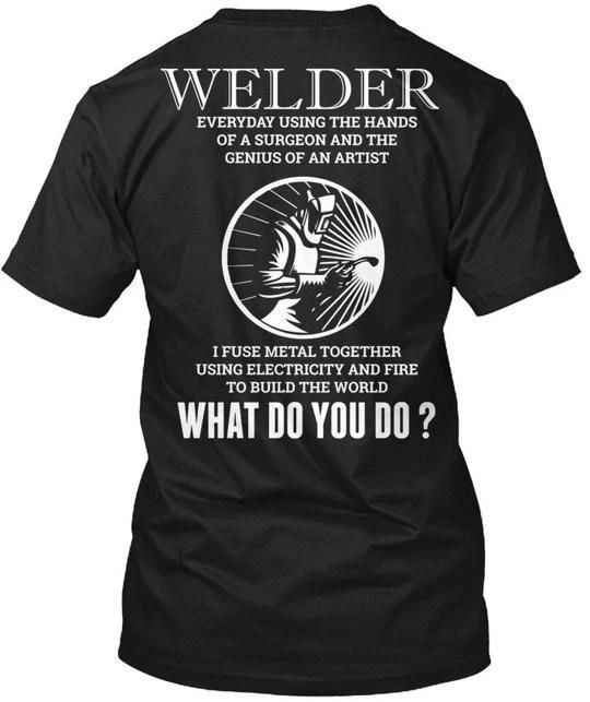 Welder Everyday T-Shirt Made in the USA Size S to 5XL 2XL
Welder Everyday T-Shirt Made in the USA Size S to 5XL 2XL
