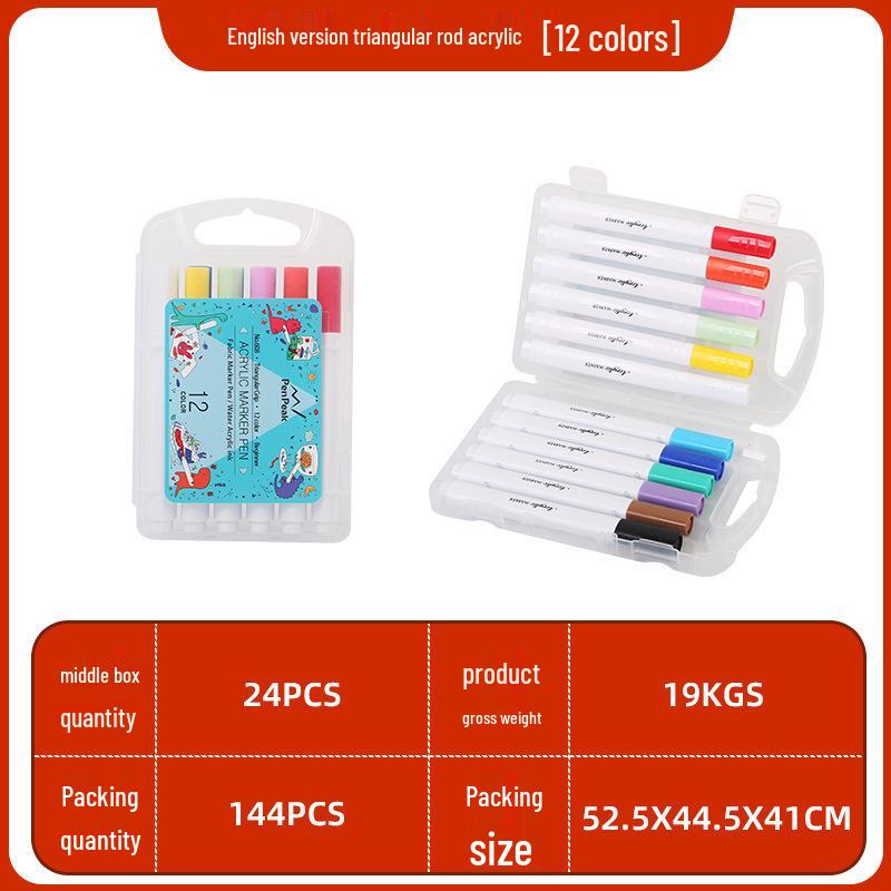 Top Tiger Acrylic Water-based Glass Pen for DIY Graffiti Painting
Top Tiger Acrylic Water-based Glass Pen for DIY Graffiti Painting