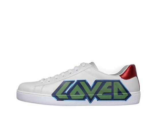 Gucci Ace Loved Men s White Size 548758 A38V0 9062 44
Gucci Ace Loved Men s White Size 548758 A38V0 9062 44