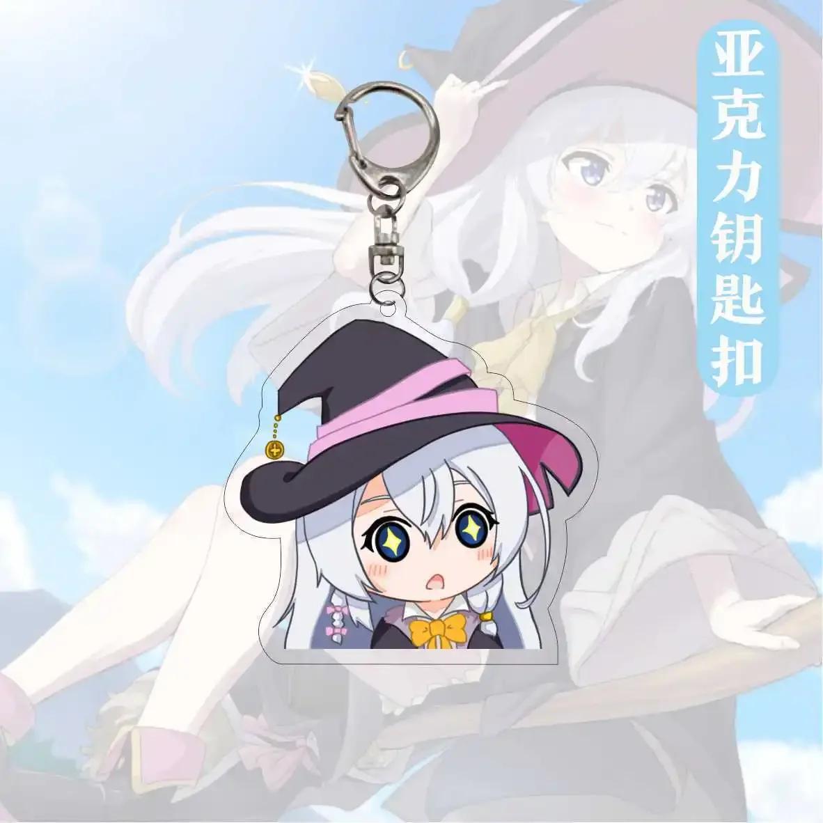 Anime Wandering Witch The Journey of Elaina Keychain Cartoon Keyring Bag Accessories Baji Accessory
Anime Wandering Witch The Journey of Elaina Keychain Cartoon Keyring Bag Accessories Baji Accessory